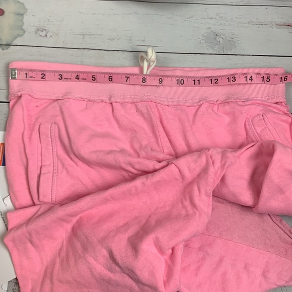 PINK by Victoria Secret "LOVE" pink lounge pants  sz S - Picture 15 of 15